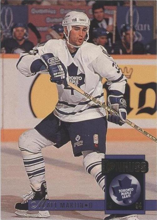 1993-94 Donruss - Matt Martin #497