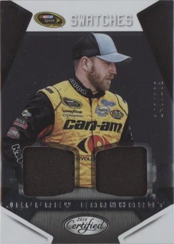 2016 Panini Certified - Jeffrey Earnhardt #SCS-JE