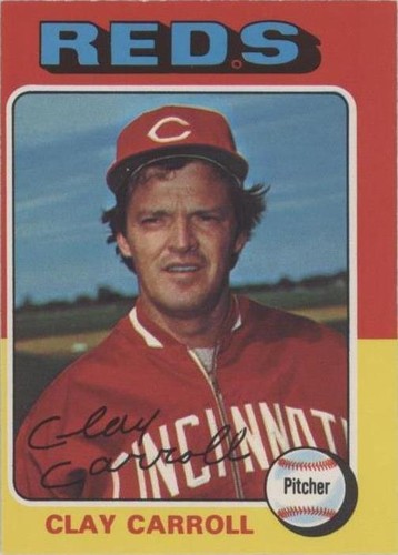 1975 O-Pee-Chee - Clay Carroll #345