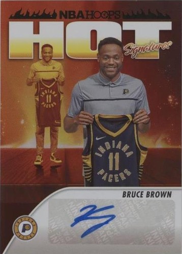 2023-24 Panini NBA Hoops - Bruce Brown #HS-BBW