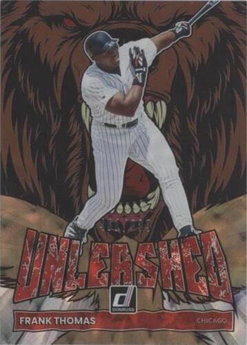 Frank Thomas 2022 Panini Donruss Unleashed Insert Rapture