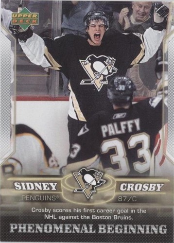 2005-06 Upper Deck Phenomenal Beginning - Sidney Crosby #4