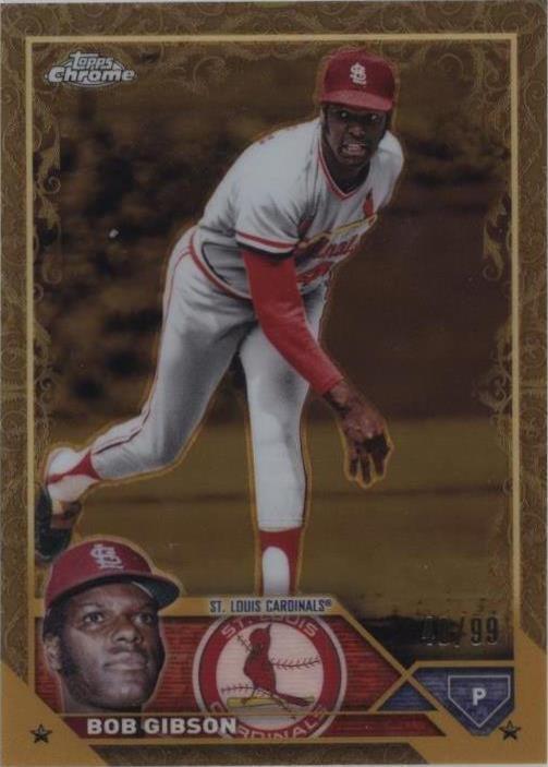 2023 Topps Gilded Collection - Bob Gibson #117