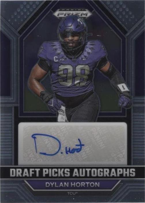 2023 Panini Prizm Draft Picks Dylan Horton #DPA-DYH