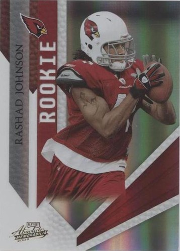 2009 Playoff Absolute Memorabilia Rashad Johnson #182