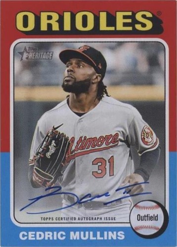 2024 Topps Heritage - Cedric Mullins #ROA-CMU
