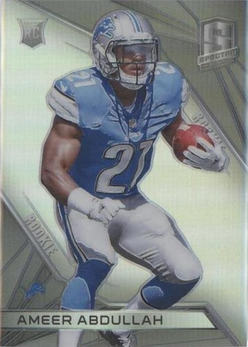 2015 Panini Spectra Ameer Abdullah #131