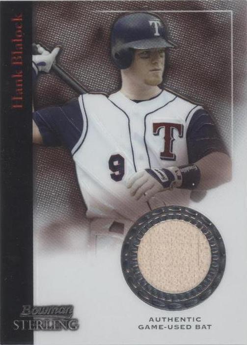2004 Bowman Sterling - Hank Blalock #BS-HJB