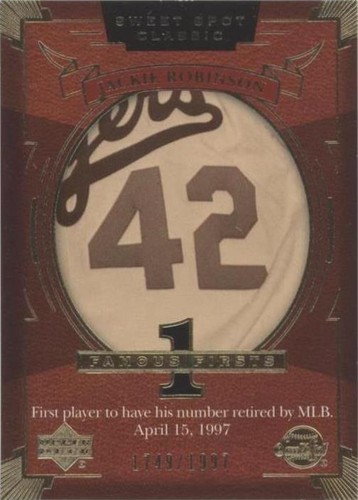 2004 Upper Deck Sweet Spot Classic - Jackie Robinson #116