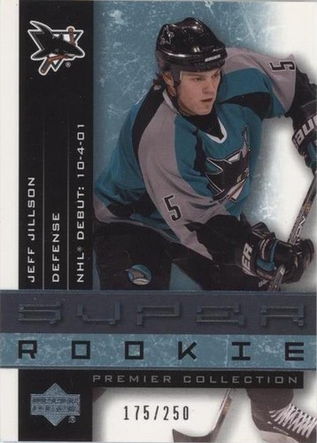 2001-02 Upper Deck Premier Collection - Jeff Jillson #106