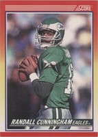 1990 Score Randall Cunningham #605