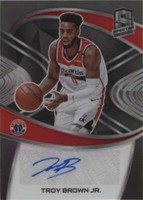 2020-21 Panini Spectra - Troy Brown Jr. #SIG-TBJ