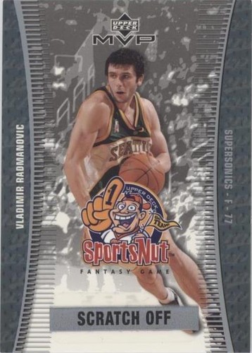 2003-04 Upper Deck MVP - Vladimir Radmanovic #SN74