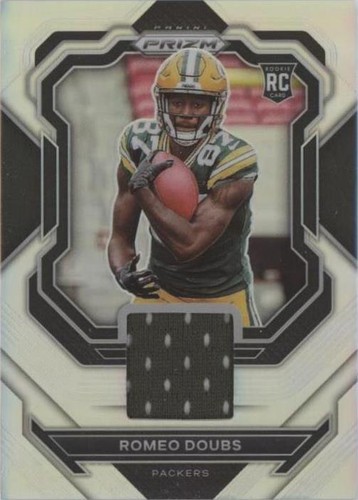 Romeo Doubs Rookie 2022 Panini Prizm Red White Blue Prizm Parallel