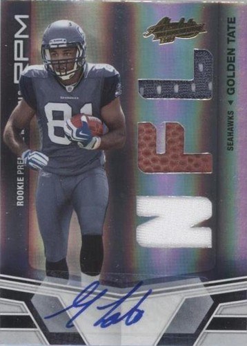 2010 Panini Absolute Memorabilia Golden Tate #216