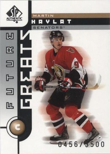 2001-02 SP Authentic - Martin Havlat #118