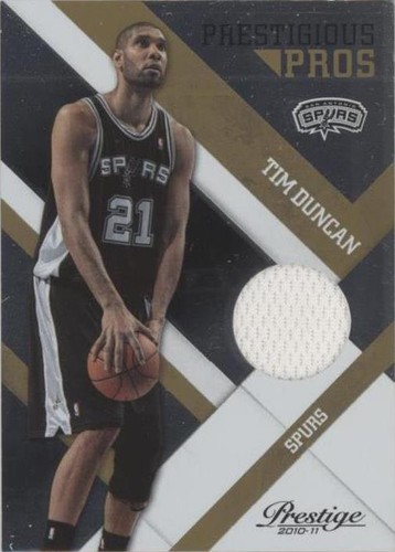 2010-11 Prestige - Tim Duncan #43
