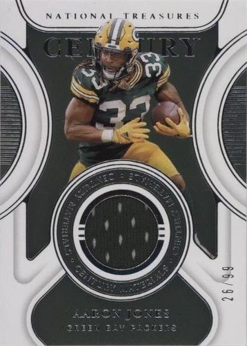 2021 Panini National Treasures Aaron Jones #CM-AJ