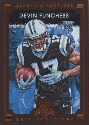 2015 Panini Gridiron Kings Devin Funchess #108