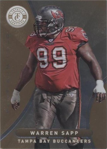 2012 Totally Certified Warren Sapp #84