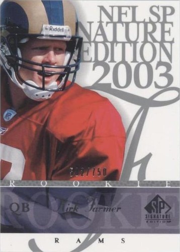 2003 SP Signature Edition Kirk Farmer #102