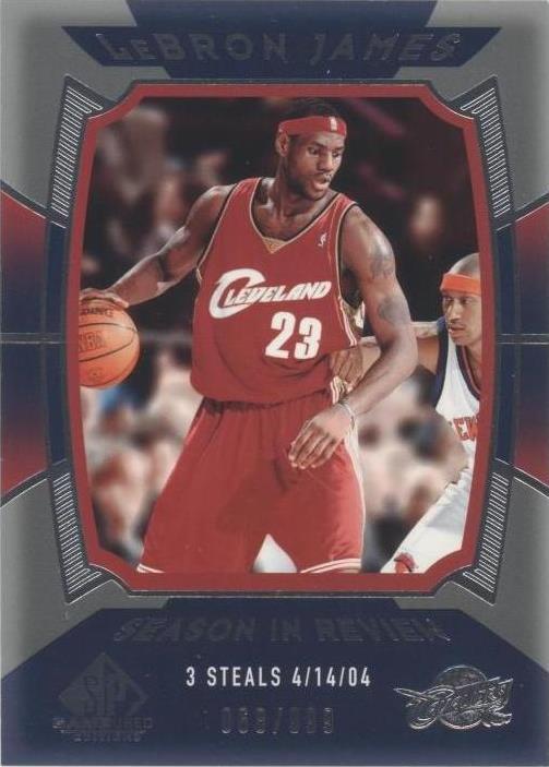Juego SP usado 2004-05 - LeBron James #136