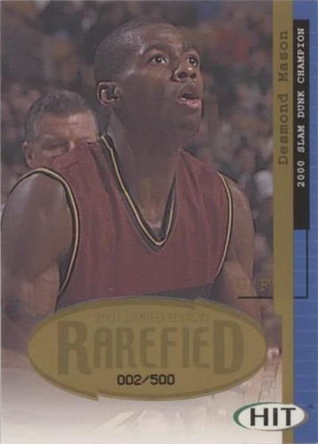 2001-02 SAGE Hit - Desmond Mason #R18