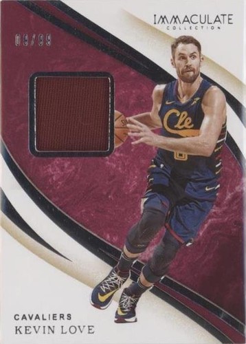 2019-20 Panini Immaculate Collection - Kevin Love #SW-KLV