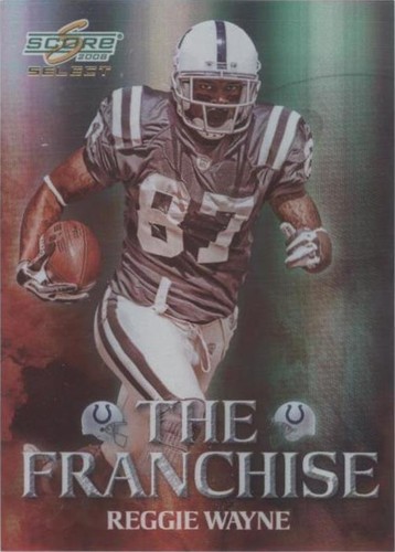 2008 Score Select Reggie Wayne #F-16