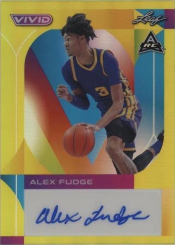 2022-23 Leaf Vivid - Alex Fudge #BA-AF1