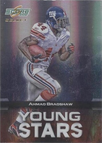 2008 Score Select Ahmad Bradshaw #YS-15