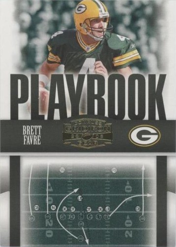 2006 Donruss Gridiron Gear Brett Favre #PB-4
