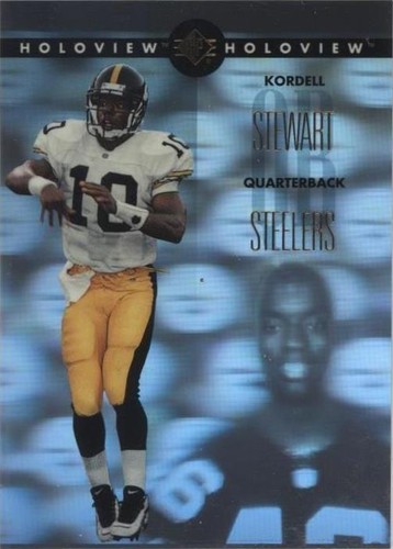 1996 SP KORDELL STEWART Holoview Pittsburgh Steelers QI17 | eBay