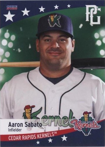 2022 Choice Cedar Rapids Kernels - Aaron Sabato #32