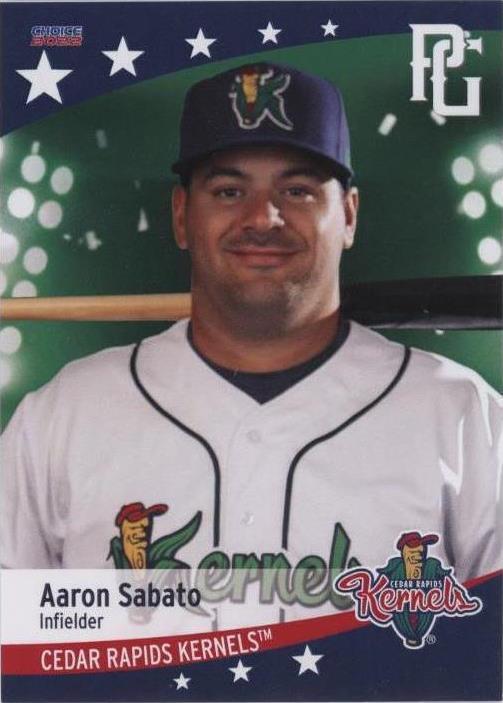 2022 Choice Cedar Rapids Kernels - Aaron Sabato #32