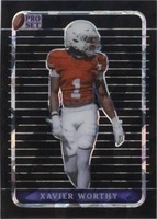2023 Leaf Pro Set Metal Xavier Worthy #47