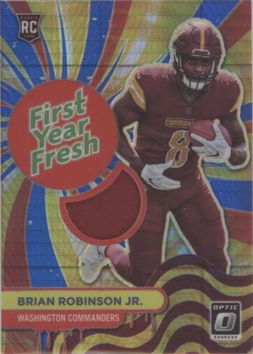 2022 Panini Donruss Optic Brian Robinson Jr #FYF-BR
