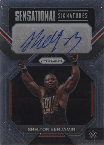 2023 Panini Prizm WWE - Shelton Benjamin #SN-SHB