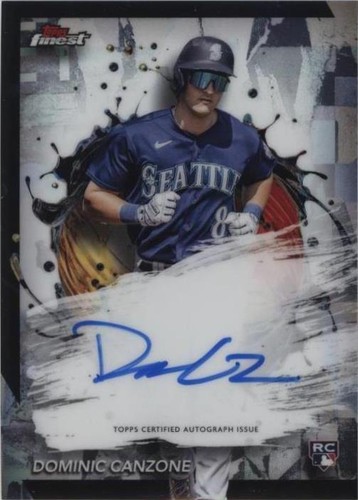 2024 Topps Finest - Dominic Canzone #FA-DCAN
