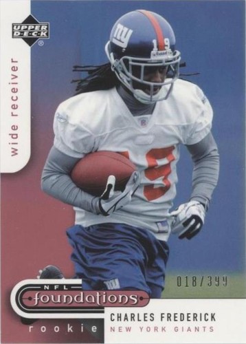 2005 Upper Deck NFL Foundations Charles Frederick #169