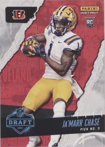 2021 Panini Instant NFL Ja'Marr Chase #5