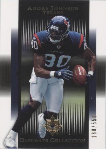 2005 Ultimate Collection Andre Johnson #37