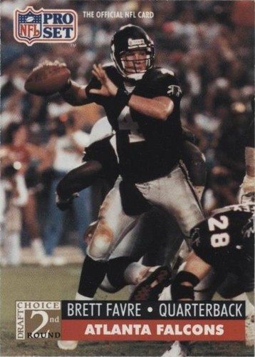 1991 Pro Set Brett Favre #762