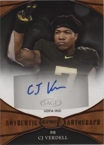 C.J. Stroud 2023 Sage Aspire Rookie Autograph Red ASP-CJS