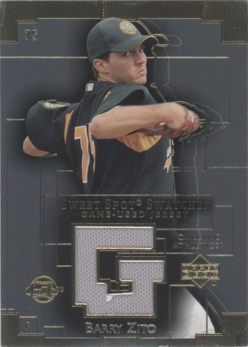 2003 Upper Deck Sweet Spot - Barry Zito #BZ