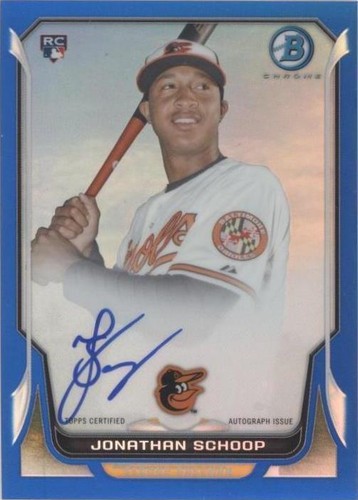 2014 Bowman - Jonathan Schoop #BCAR-JS