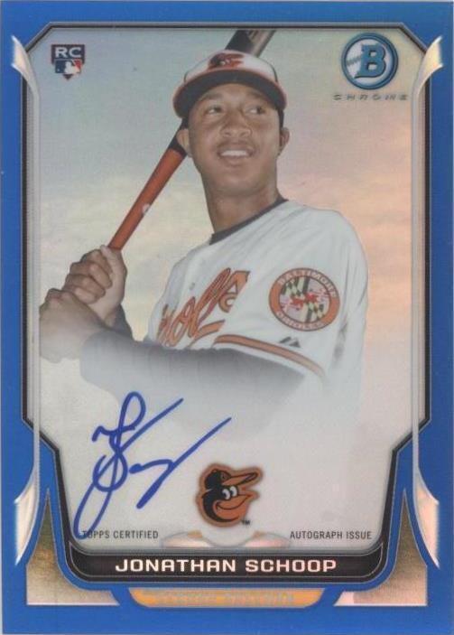 2014 Bowman - Jonathan Schoop #BCAR-JS