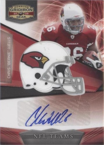 2009 Donruss Gridiron Gear Chris Wells #26
