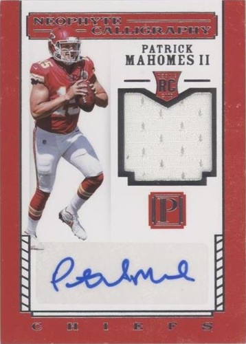 2017 Panini Pantheon Patrick Mahomes II #102