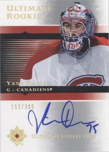 2005-06 Ultimate Collection - Yann Danis #120